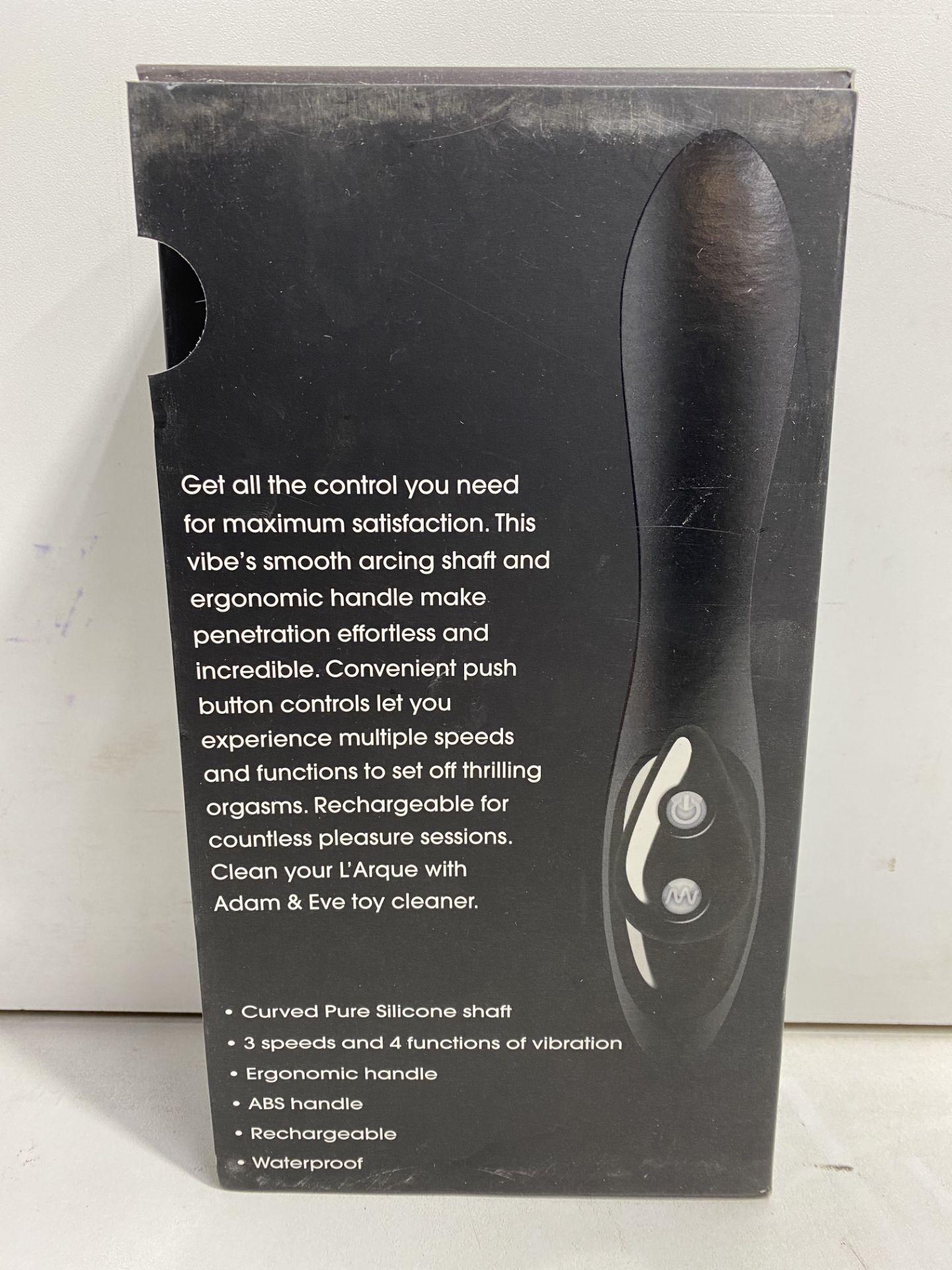 5 x Adam & Eve L'Arque Black Vibrator - Image 3 of 3