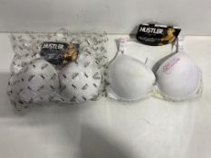 5 x Various Hustler Push Up Bras