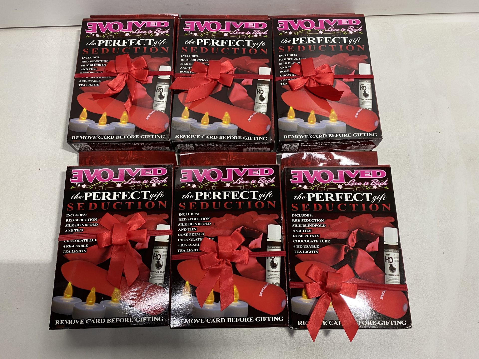 6 x Evolved Novelties – The Perfect Gift “Seduction” Kit