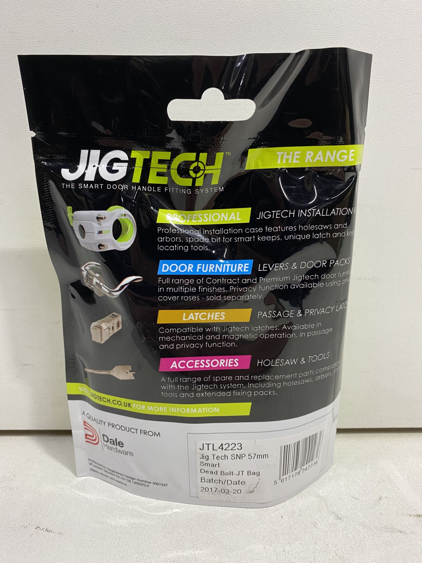 5 x Jigtech JTL4223 Smart Dead Bolt, 57mm - Image 5 of 6