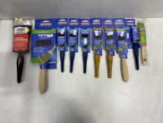 Mixed Lot Of Faithfull Paint Brushes