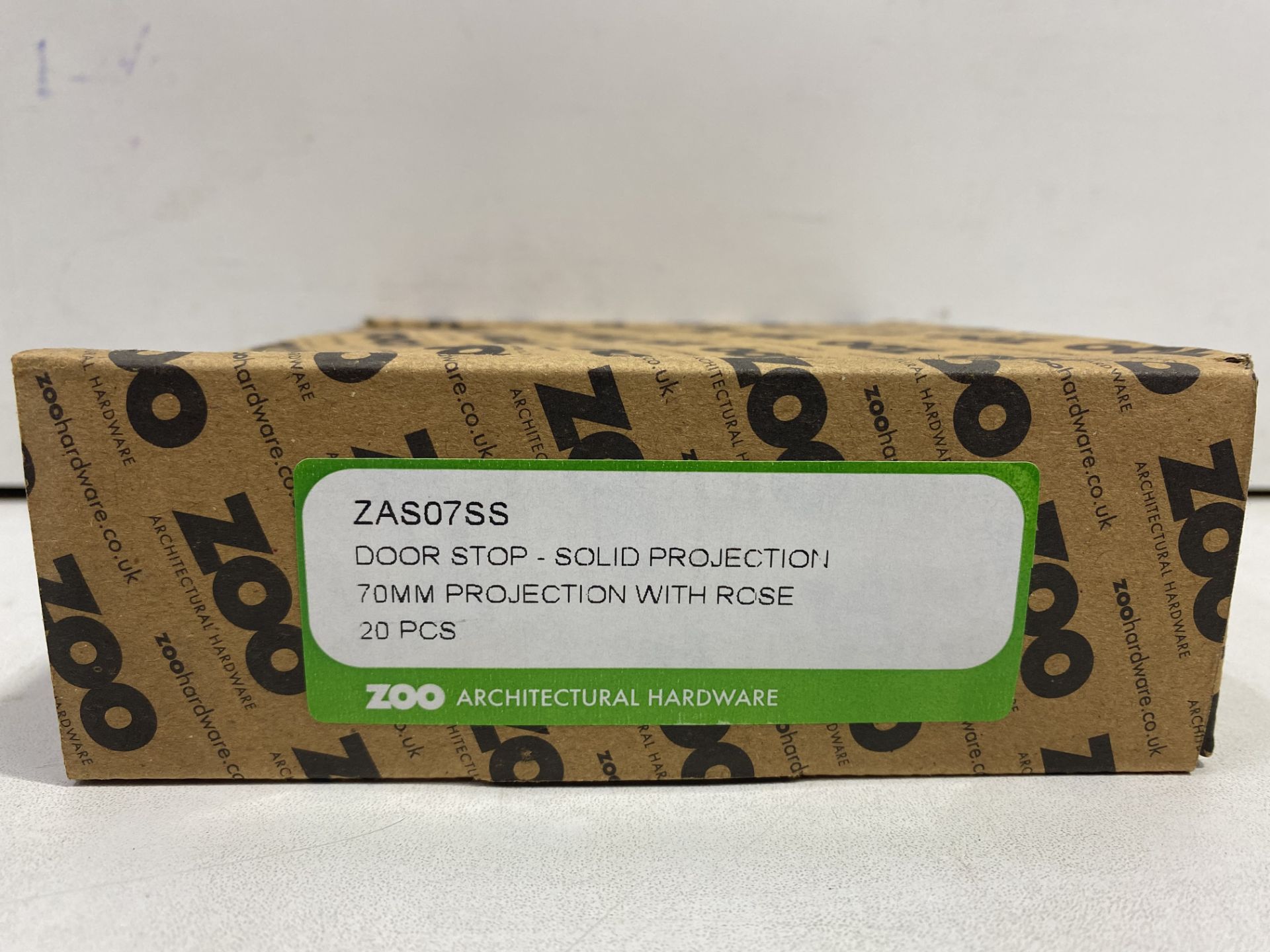 3 x Zoo Hardware ZAS07SS Door Stop - Solid Projection | Total RRP £266 - Image 2 of 3