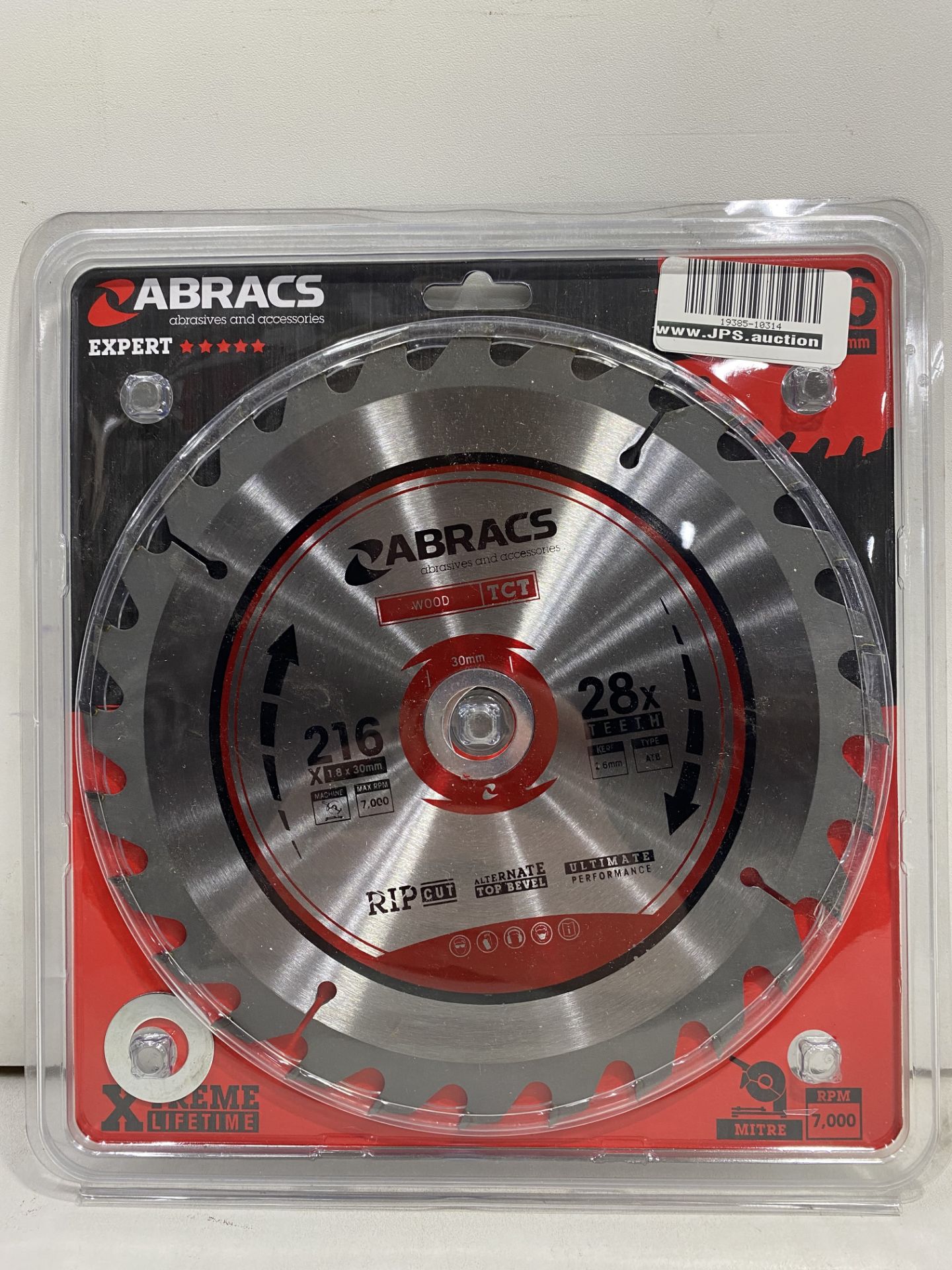 6 x Various Abracs Circular Saw Blades - Image 2 of 3