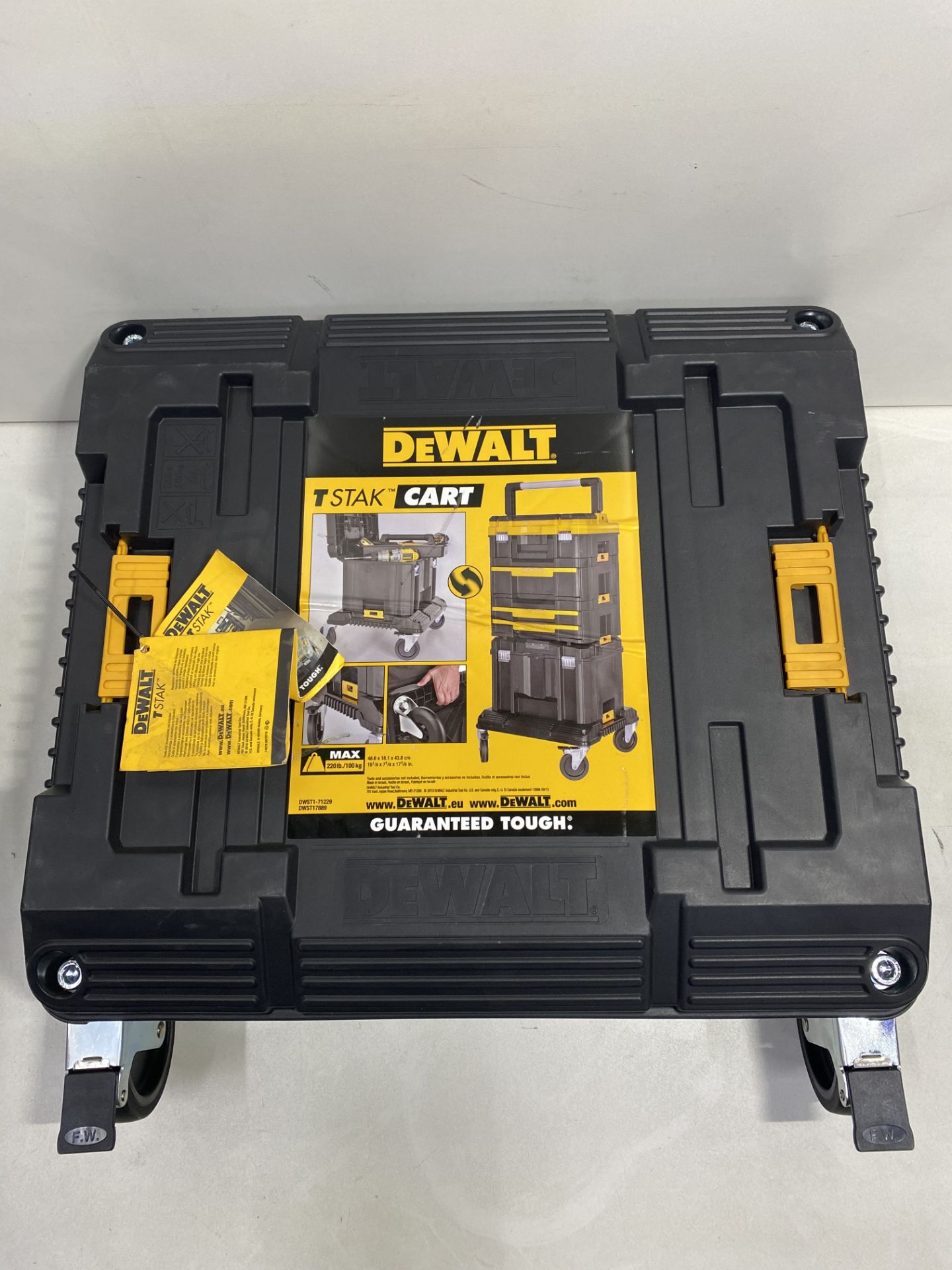 DeWalt T-Stak Cart Trolley Wheeled Carrier