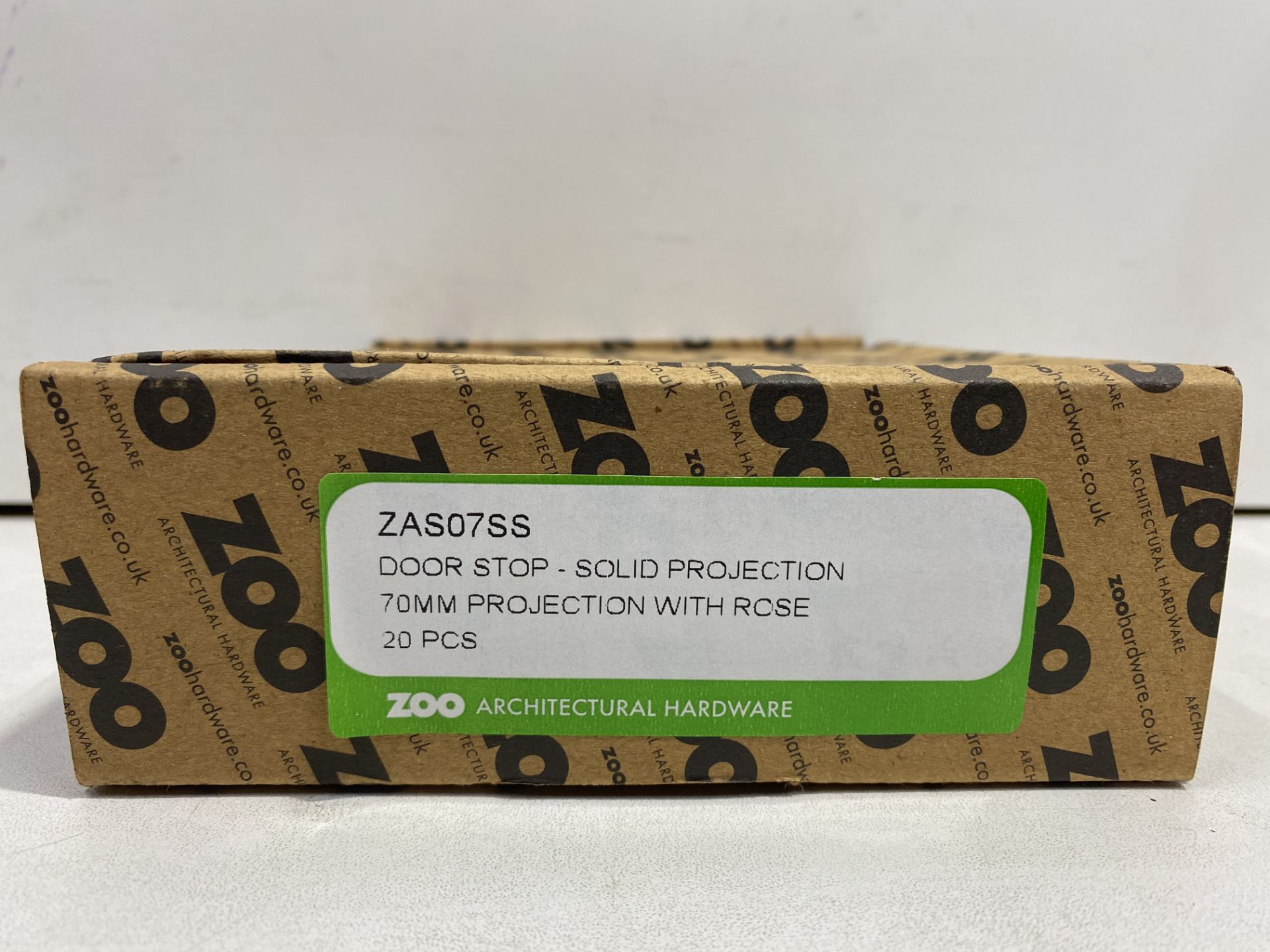 3 x Zoo Hardware ZAS07SS Door Stop - Solid Projection | Total RRP £266 - Image 3 of 4