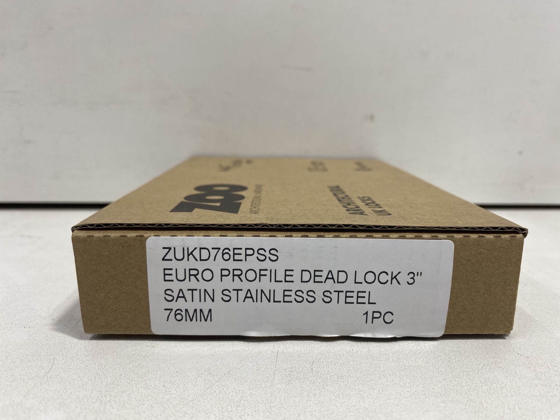 4 x Zoo Hardware - ZUKD76EPSS Euro Profile Dead Lock - 76mm C/W Stainless Steel Forend and Strike - Image 3 of 4