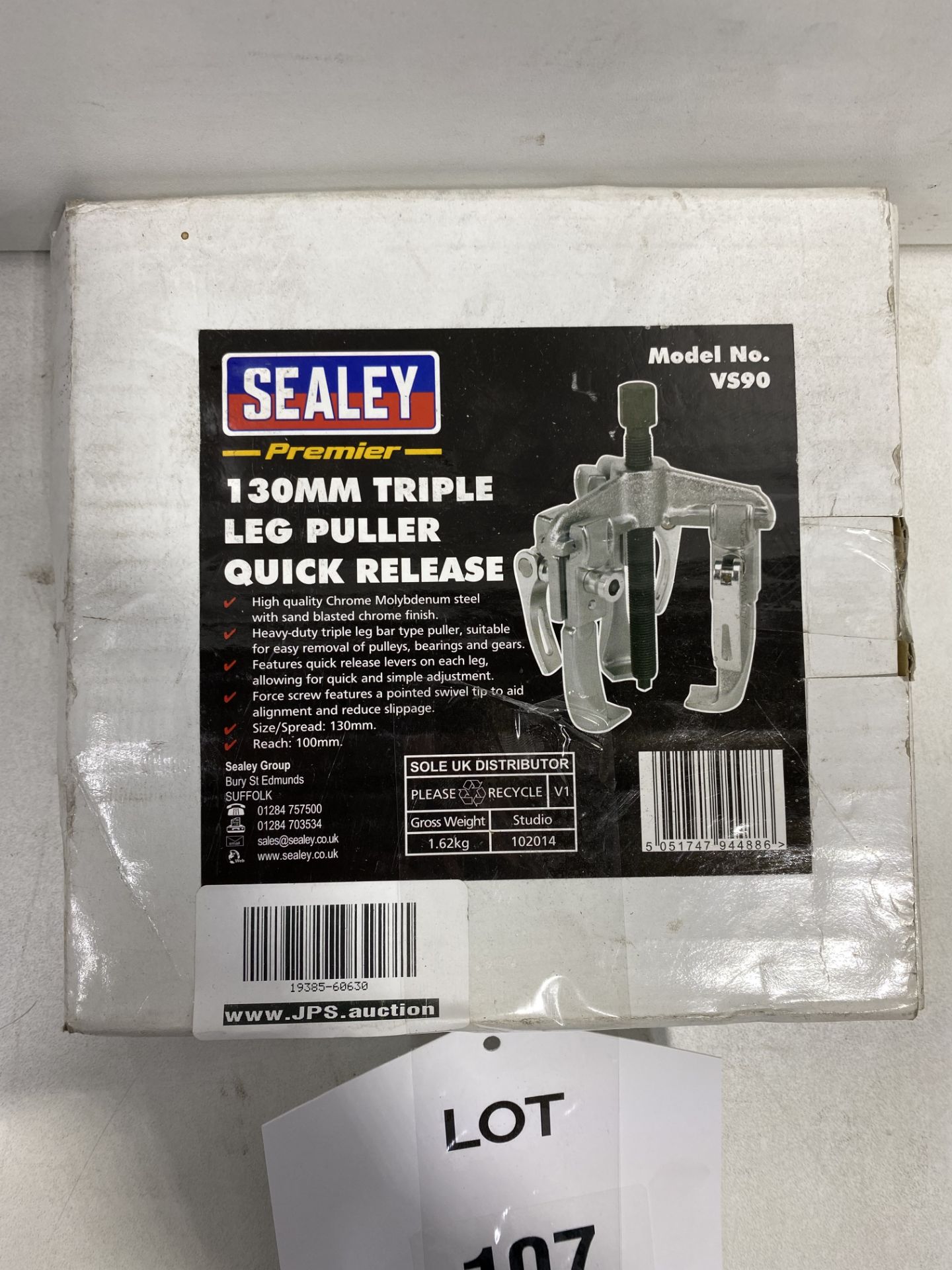 Sealey VS90 Triple Leg Puller | RRP £91