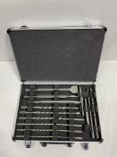 METABO 628414000 17 PIECE DRILL AND CHISEL SET INCLUDING STURDY CARRY CASE | £55