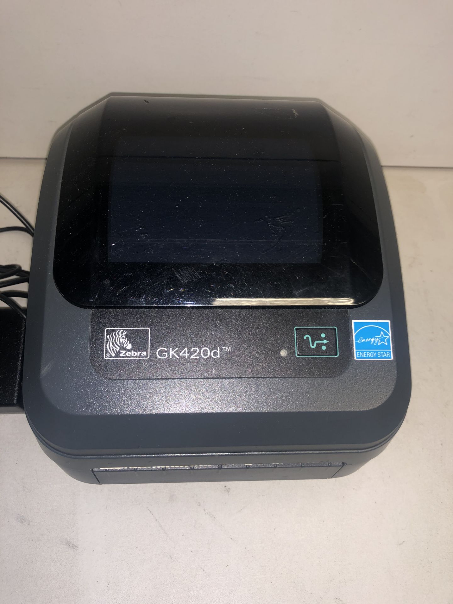 Zebra GK420d Label/Barcode Printer w/ Power Lead - Image 2 of 3