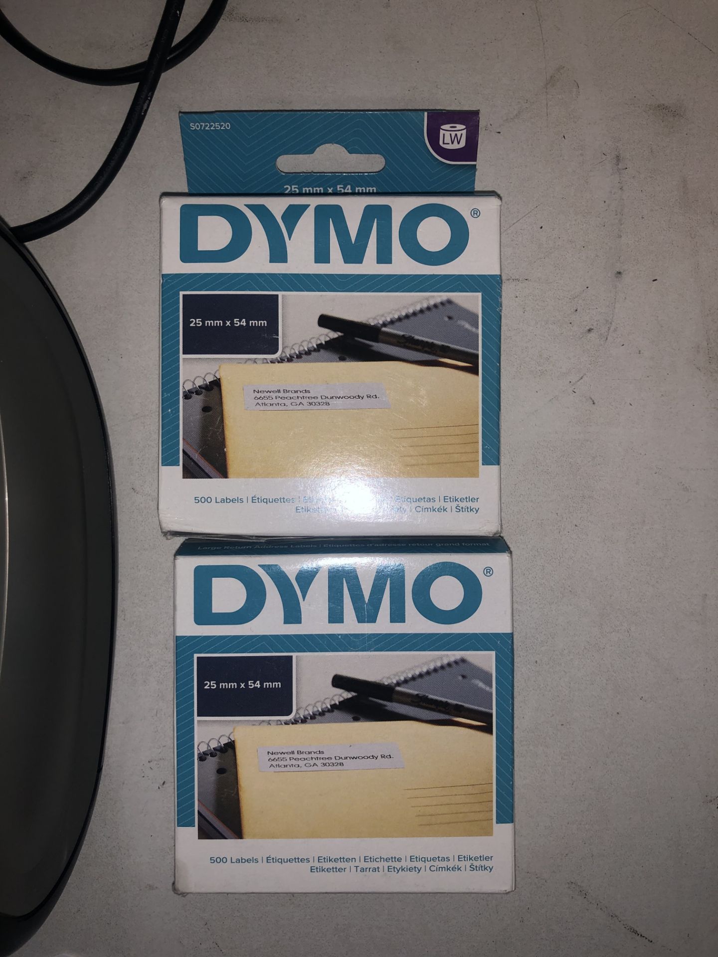 Dymo LabelWriter 450 Printer w/ 2 Packs of Labels & Power Lead - Image 3 of 4