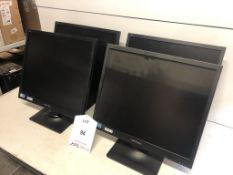 4 x Hanns-G HSG1275 15" LCD Computer Monitors