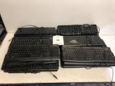 25 x Various Wired Computer Keyboard as per photos