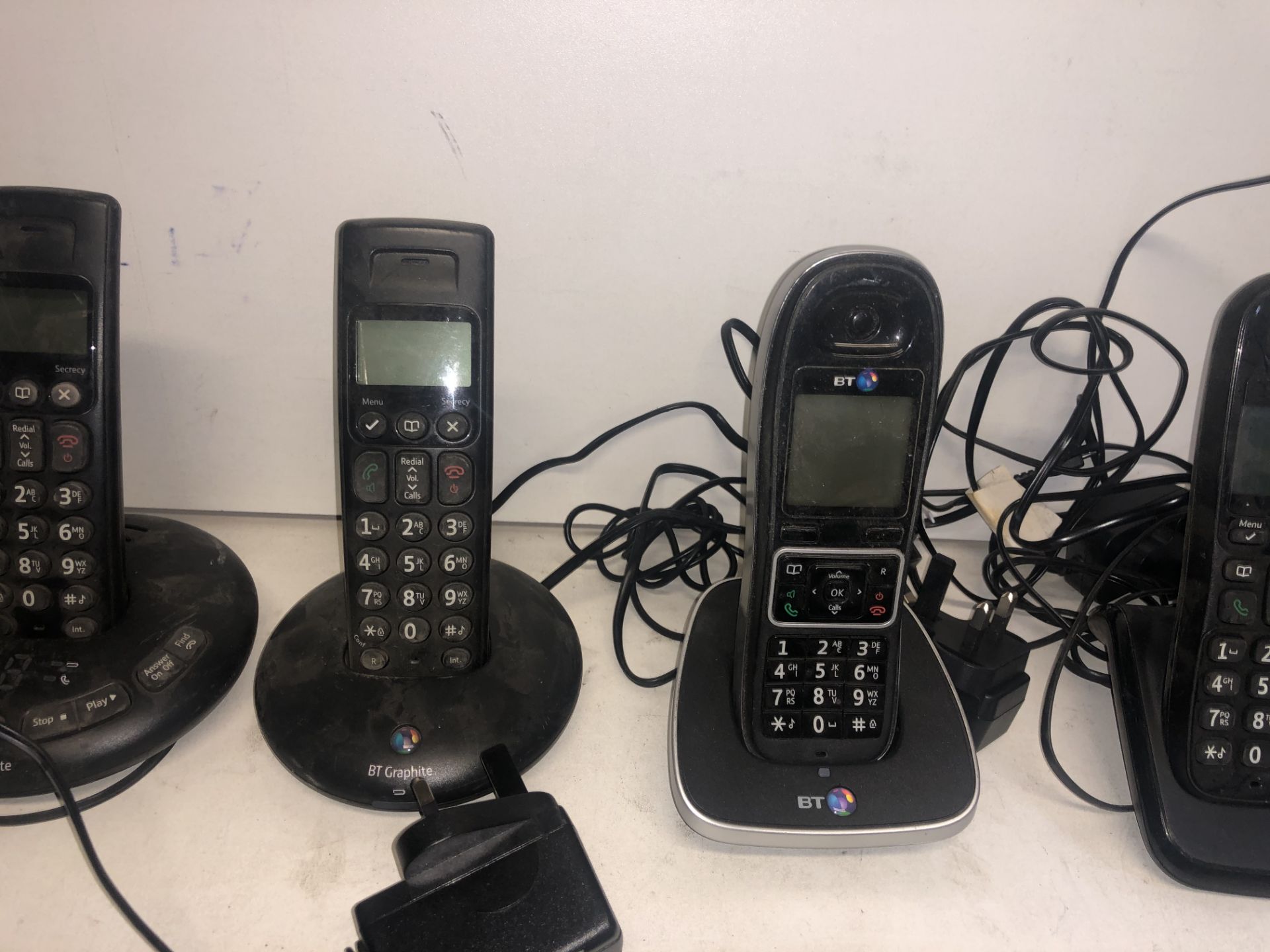 6 x Various Cordless Telephones w/ Docking Stations - Image 3 of 6