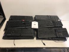 25 x Various Wired Computer Keyboard as per photos