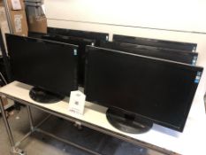 6 x Hanns-G HE247DPB 24" LCD Computer Monitors