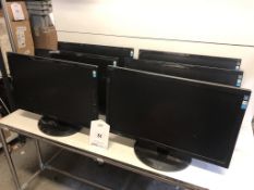 6 x Hanns-G HE247DPB 24" LCD Computer Monitors