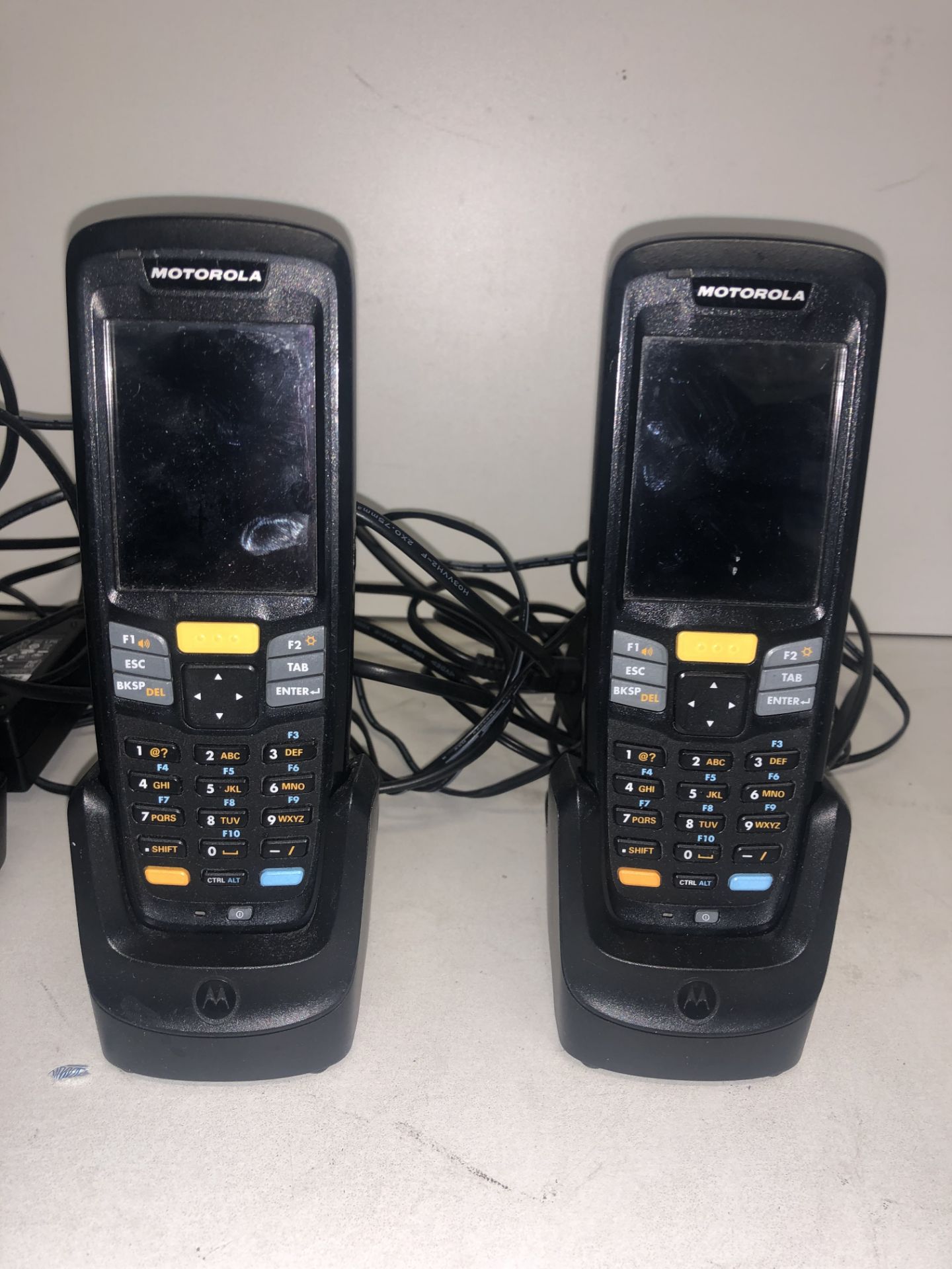 3 x Various Mobile Logging/Scanning Phones w/ Charging Stations - Image 2 of 5