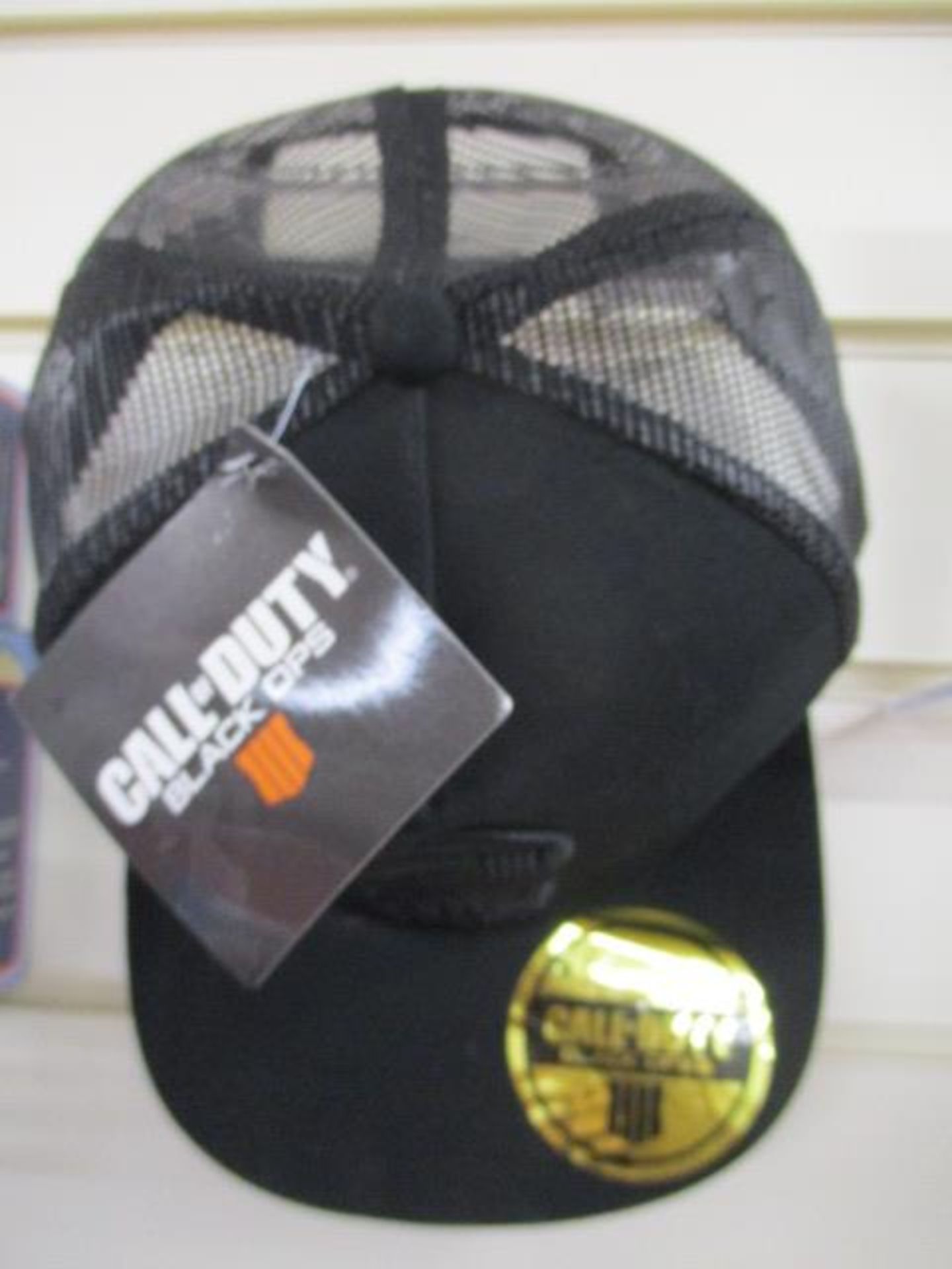 100 x Call of Duty Black Ops Peak Cap | w/Labels | Total RRP £1,499