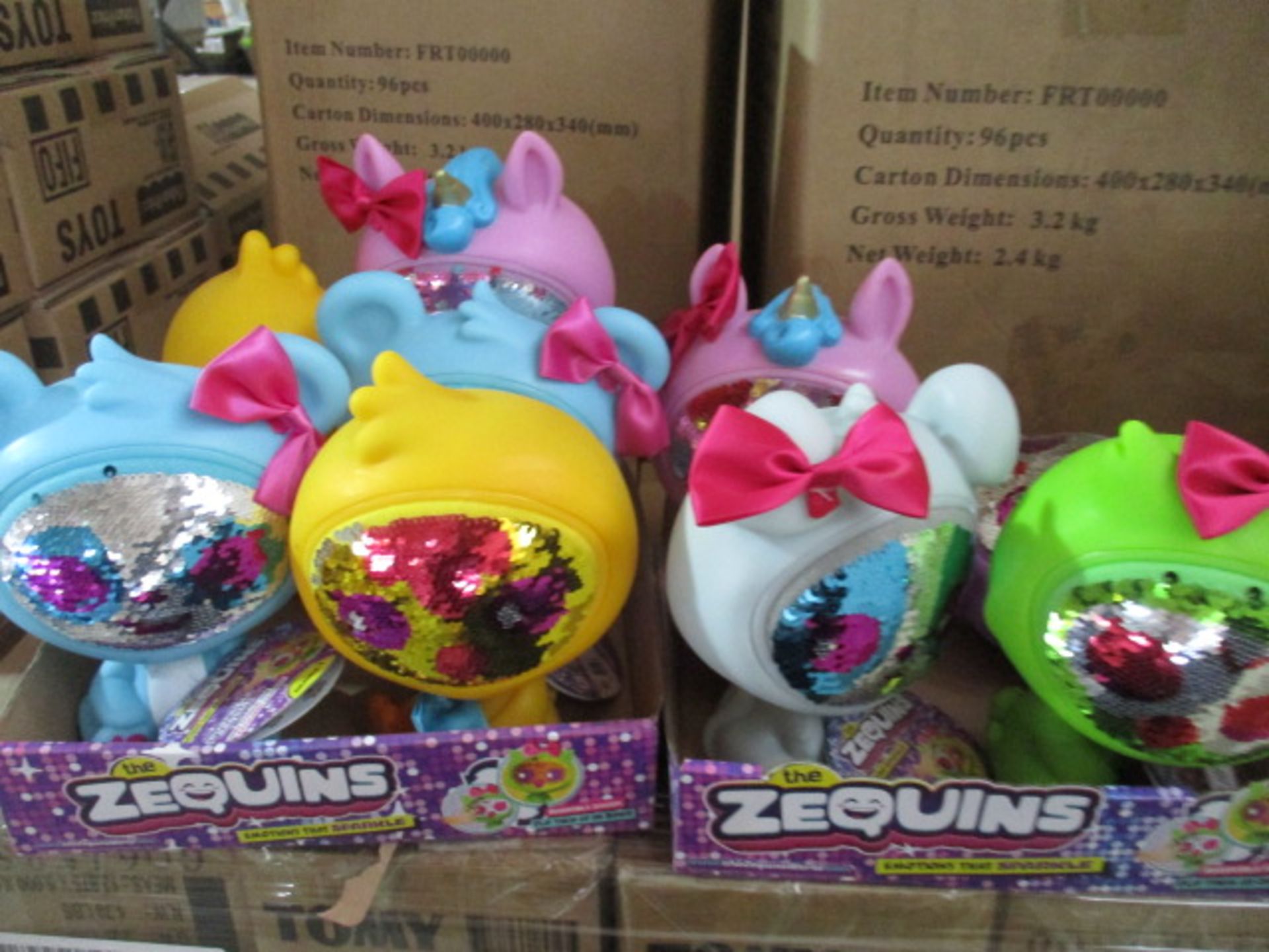 100 x Zequins Shimmer Dolls | Brand New & Sealed Cartons | Total RRP £999 - Image 2 of 2