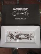 50 x Workshop Steam Punk Design Trinket Tray in Presentation Box | Total RRP £399.50