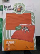 100 x Insect Shield Dog Blanket | 54" x 48" | Total RRP £3,000