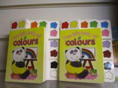 500 x Pandas Book of Colours Activity/Educational Book