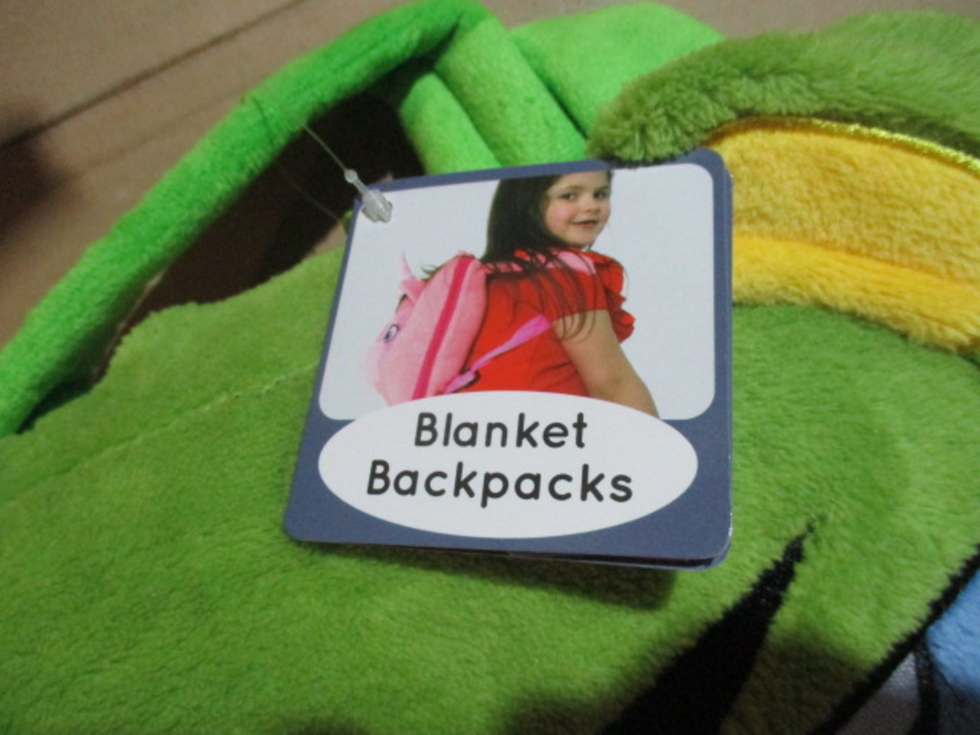 10 x Plush Character Blanket Back Pack | Total RRP £99.90 - Image 2 of 3