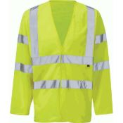 100 x JJB Hi Vis Short Sleeved Jacket | RRP £600