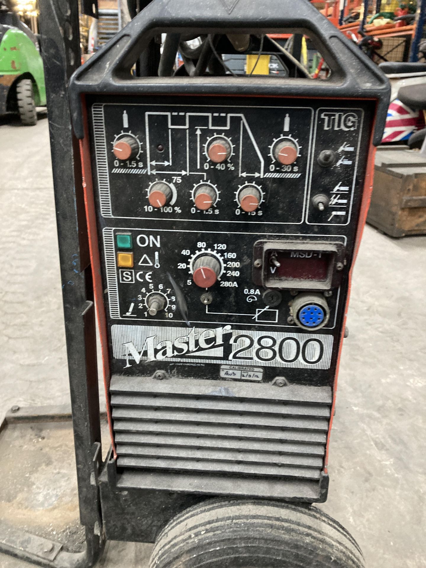 Kemppi Master 2800 Tig Welder w/ Gas Trolley & Hoses - Image 4 of 5