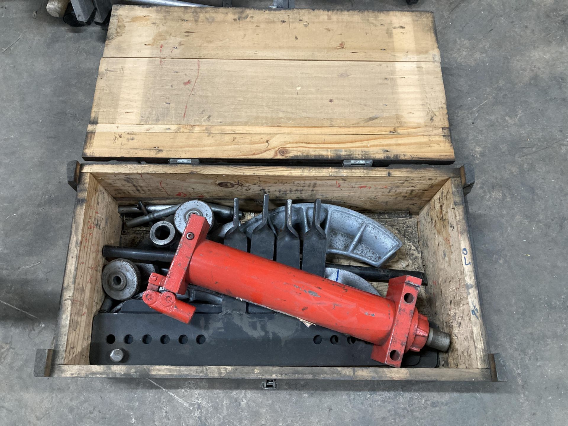 Industrial Hydraulic Sealey PBS91 Pipe Bender – Incomplete