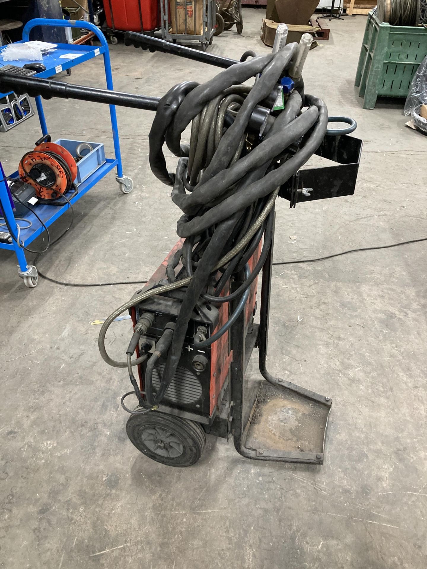 Kemppi Master 2800 Tig Welder w/ Gas Trolley & Hoses - Image 2 of 5