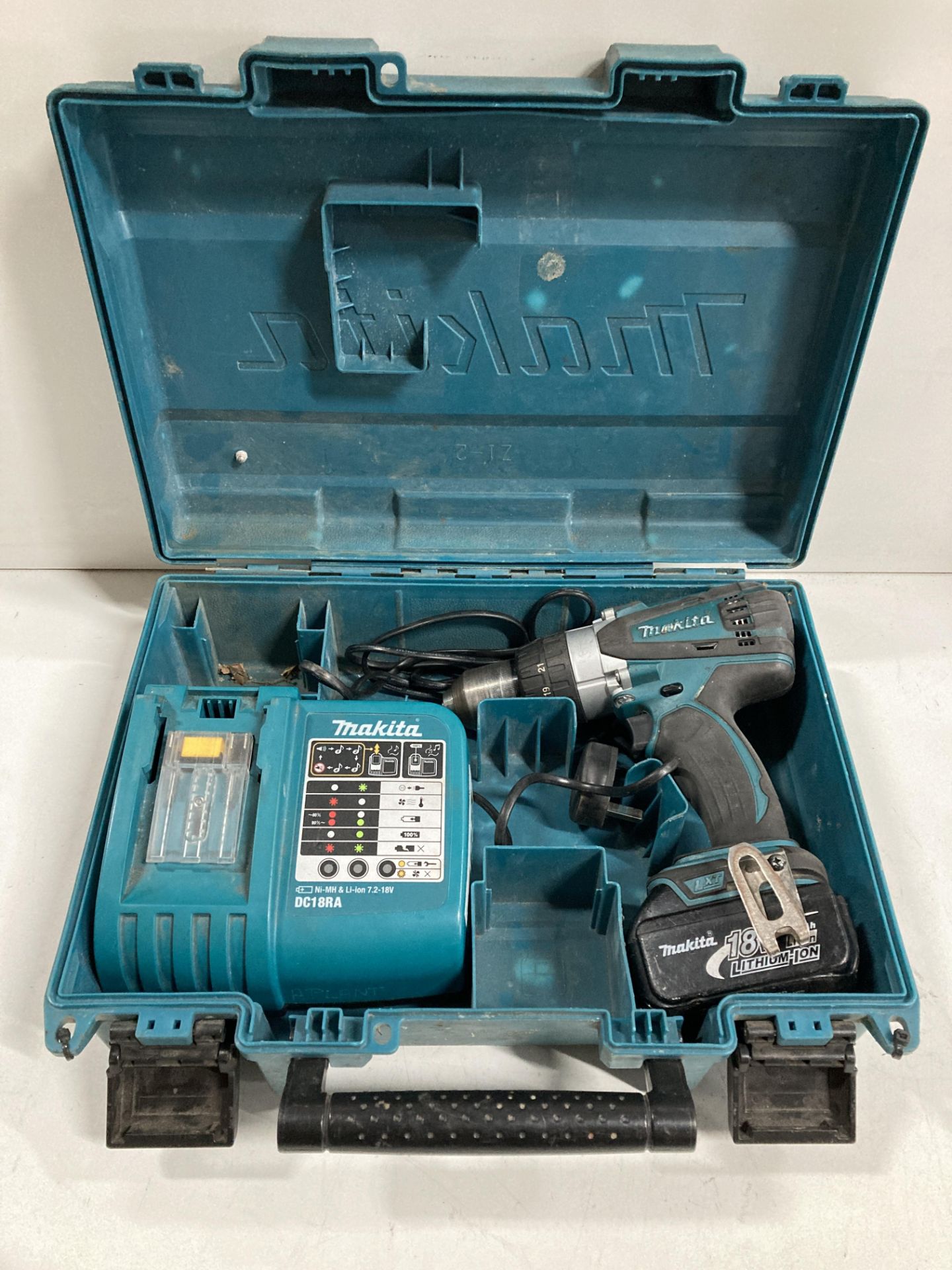 Makita DHP458 Drill Set w/ Charger & Battery