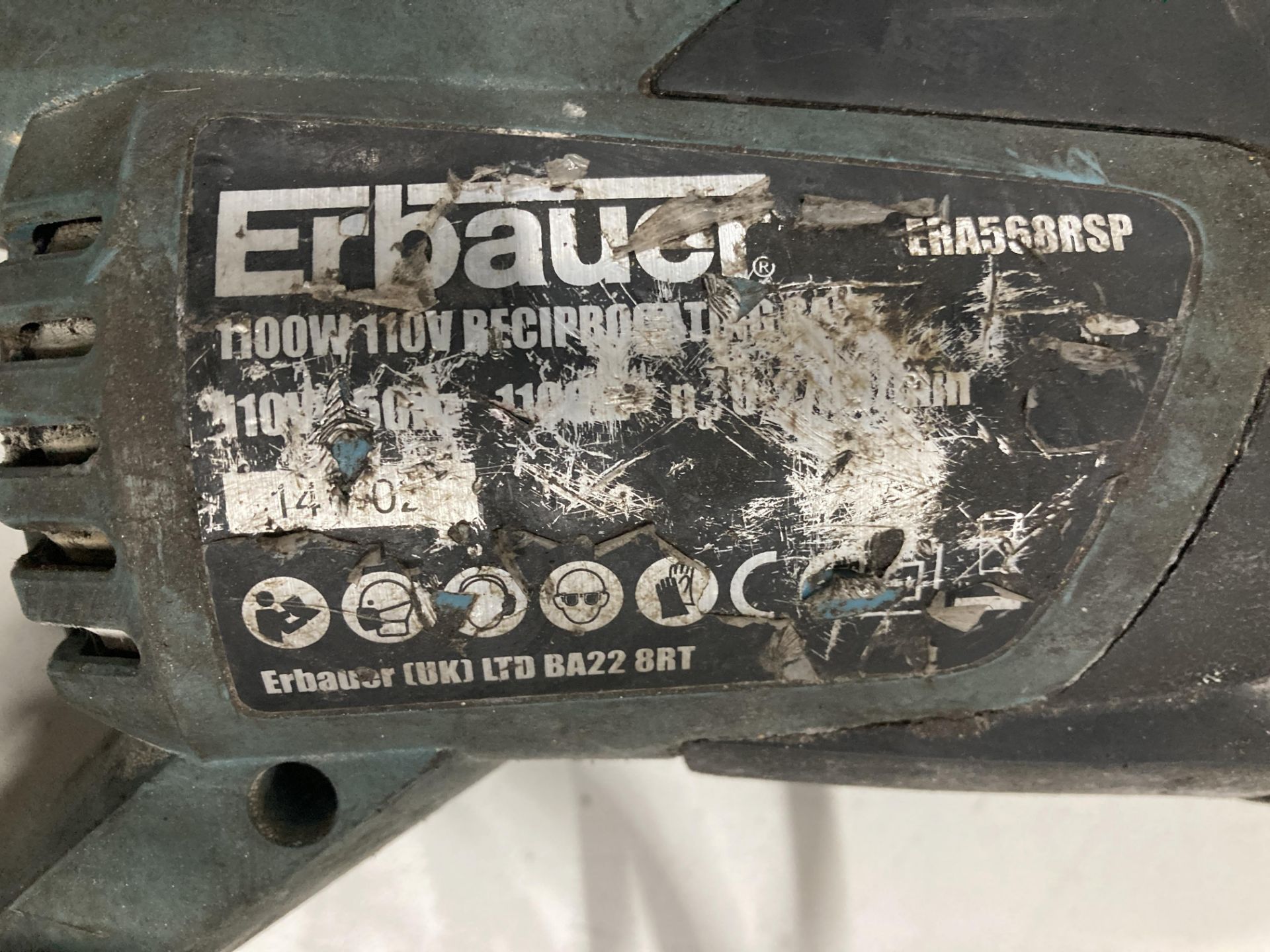 Erbauer ERA568RSP Reciprocating Saw | 110v w/ Carry Case - Image 4 of 4