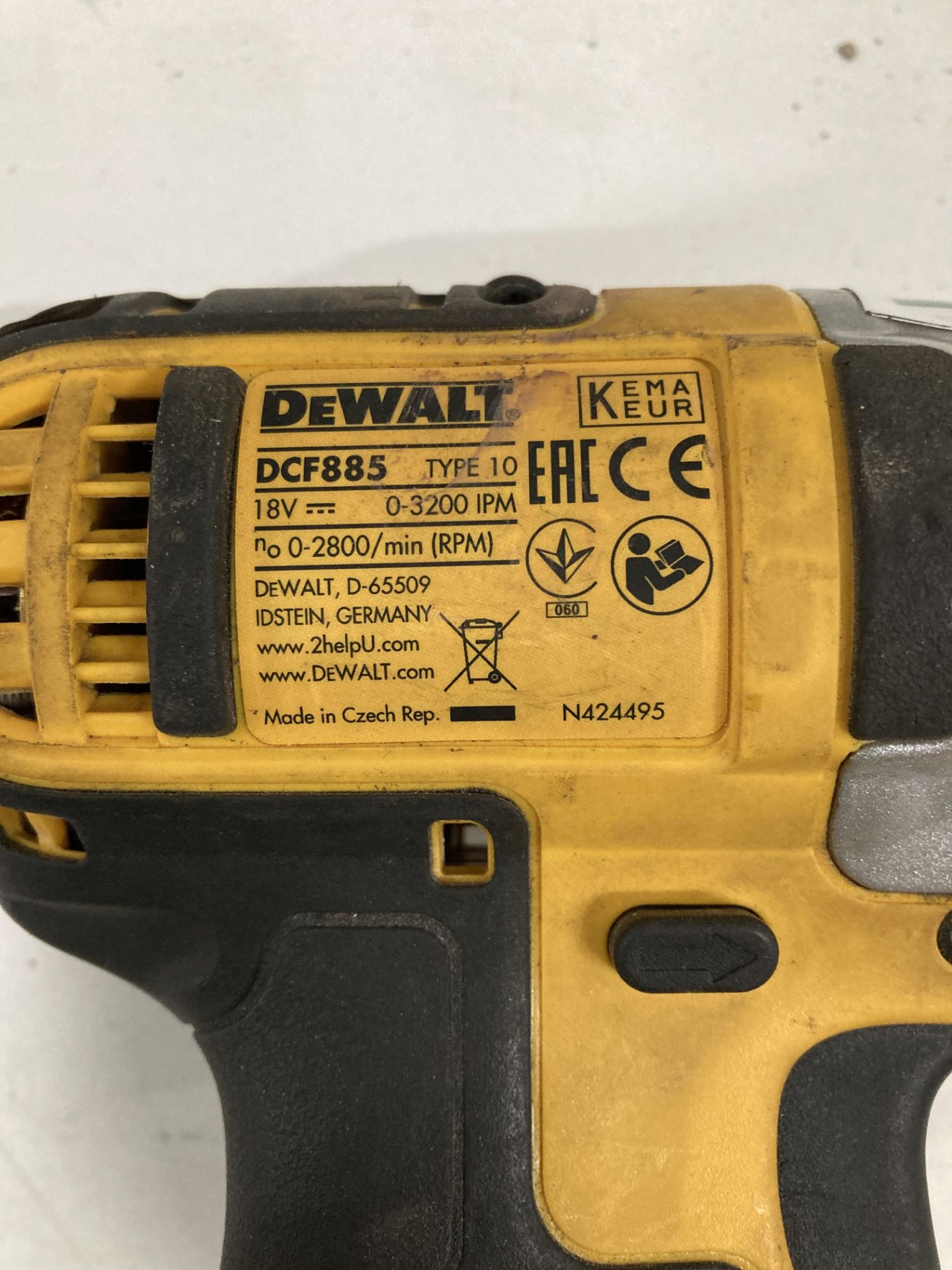 DeWalt Drill Set w/ Carry Bag | Drill | Impact Driver | Batteries - Image 5 of 8