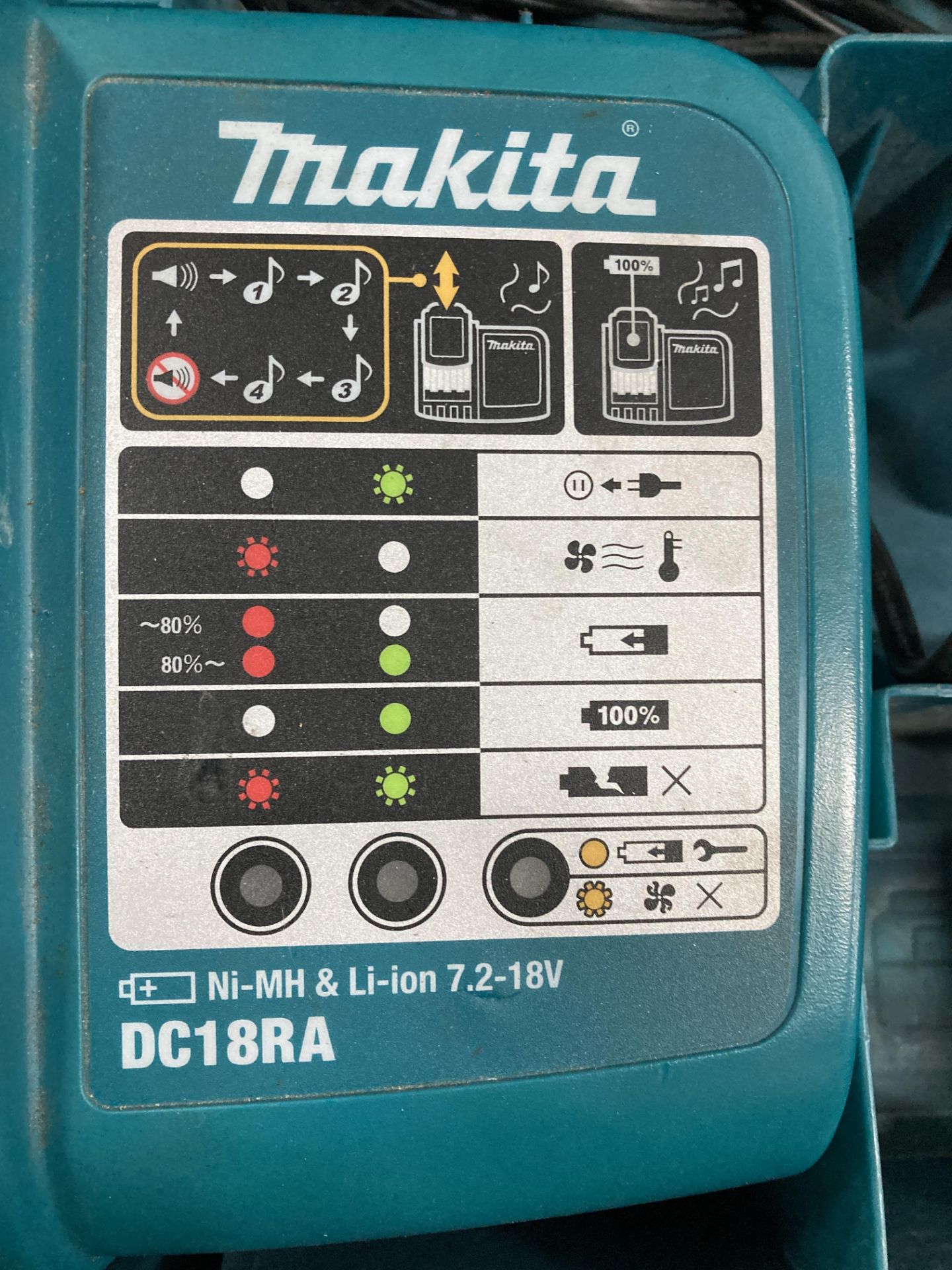 Makita DHP458 Drill Set w/ Charger & Battery - Image 4 of 4