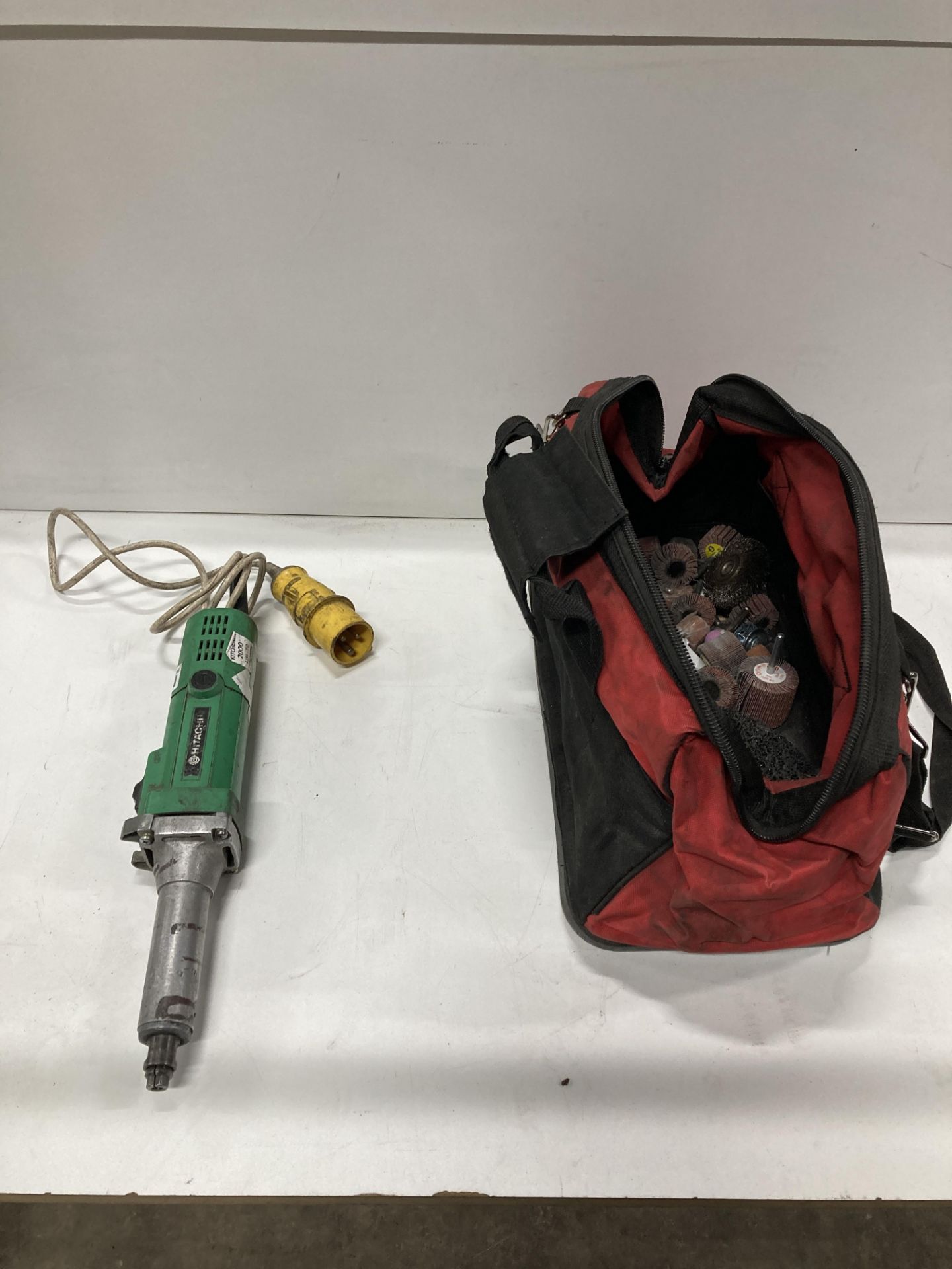 Hitachi Die Grinder w/ Various Bits - As Pictured | 110v