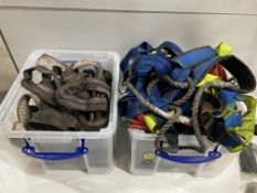 Large Quantity of Various Straps & Harnesses - As Pictured