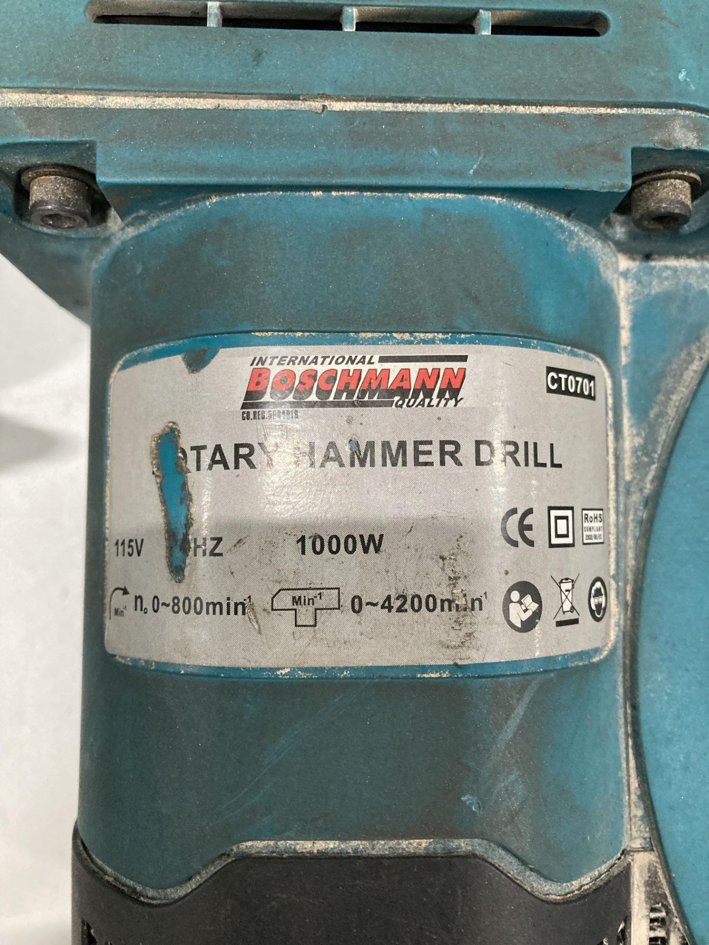 Boschmann CT0701 Rotary Hammer Drill | 110v - Image 3 of 3