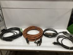 5 x Welding Earth Clamp Cables - As Pictured