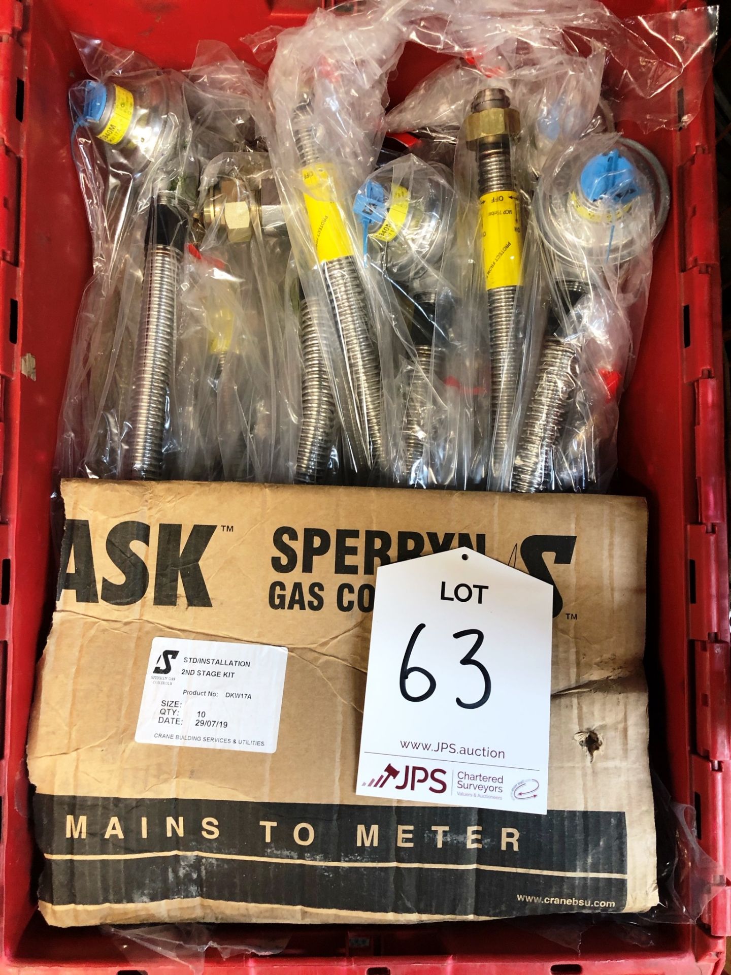 18 x Wask Sperryn DKW17A 2nd Stage Gas Installation Kits - Image 2 of 4