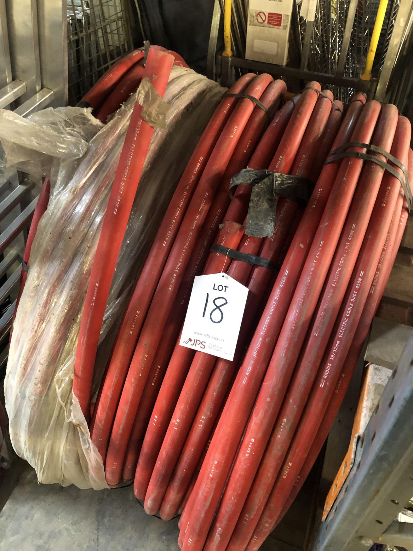 5 x Reels of Radius 38/32mm Electric Cable Duct 450N - Image 4 of 4