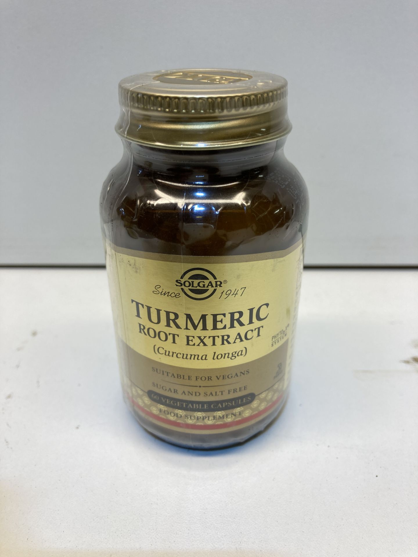 3 x Bottles of Turmeric Root Extract Vegetable Capsules - Image 2 of 4