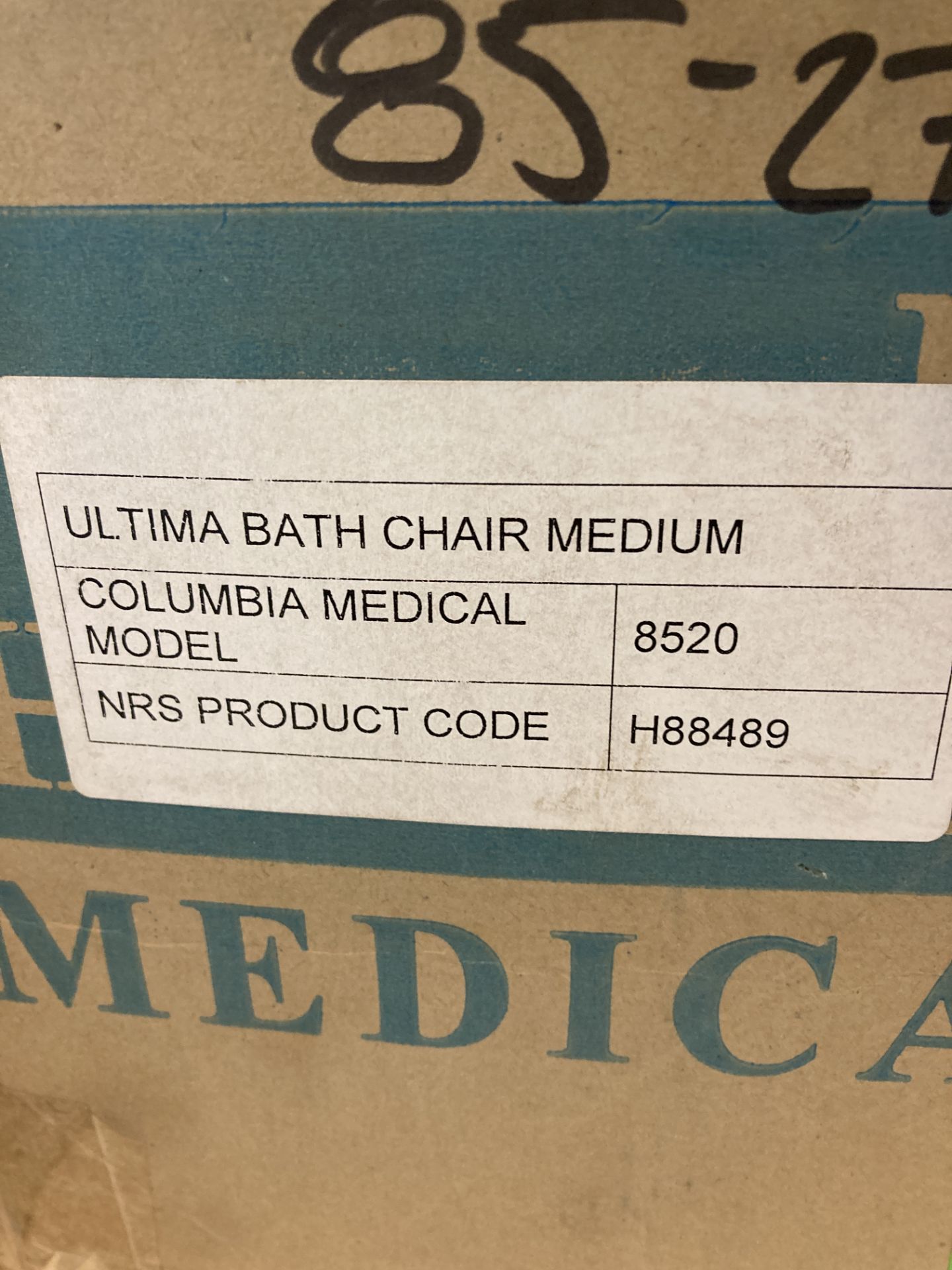 Columbia Medical Ultima 8520 Bath Chair | Medium - Image 3 of 4