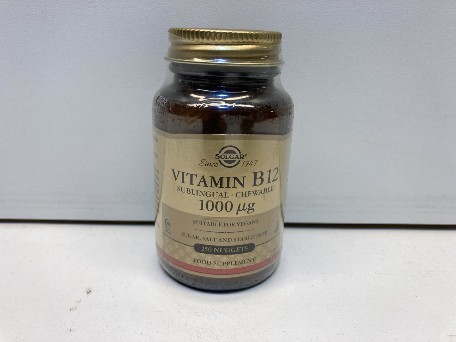 14 x Bottles of Vitamin B12 1000 µg Chewable Nuggets | Total RRP £280 - Image 2 of 4