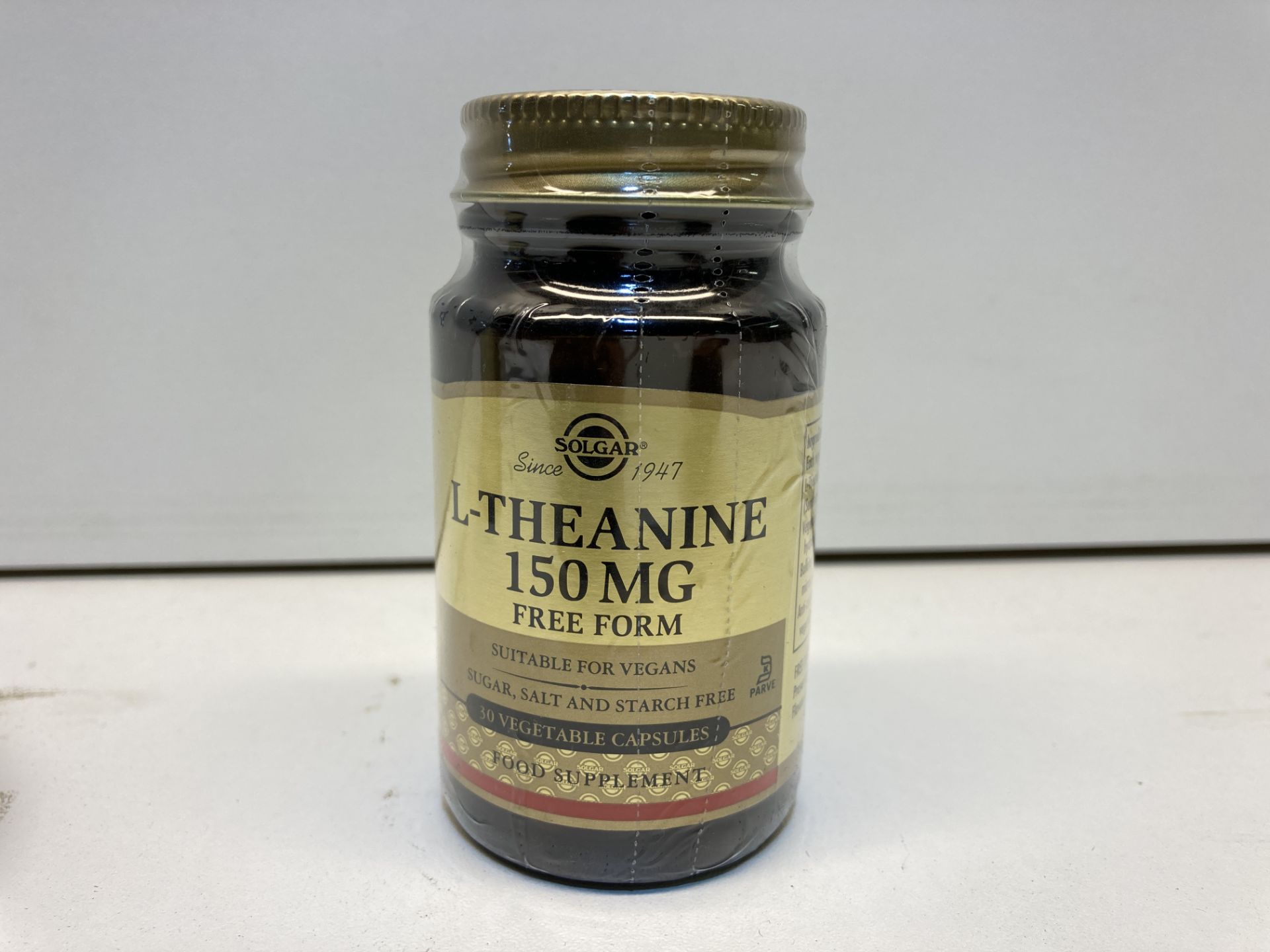 3 x Bottles of L-Theanine 150MG Free Form Vegetable Capsules - Image 2 of 5