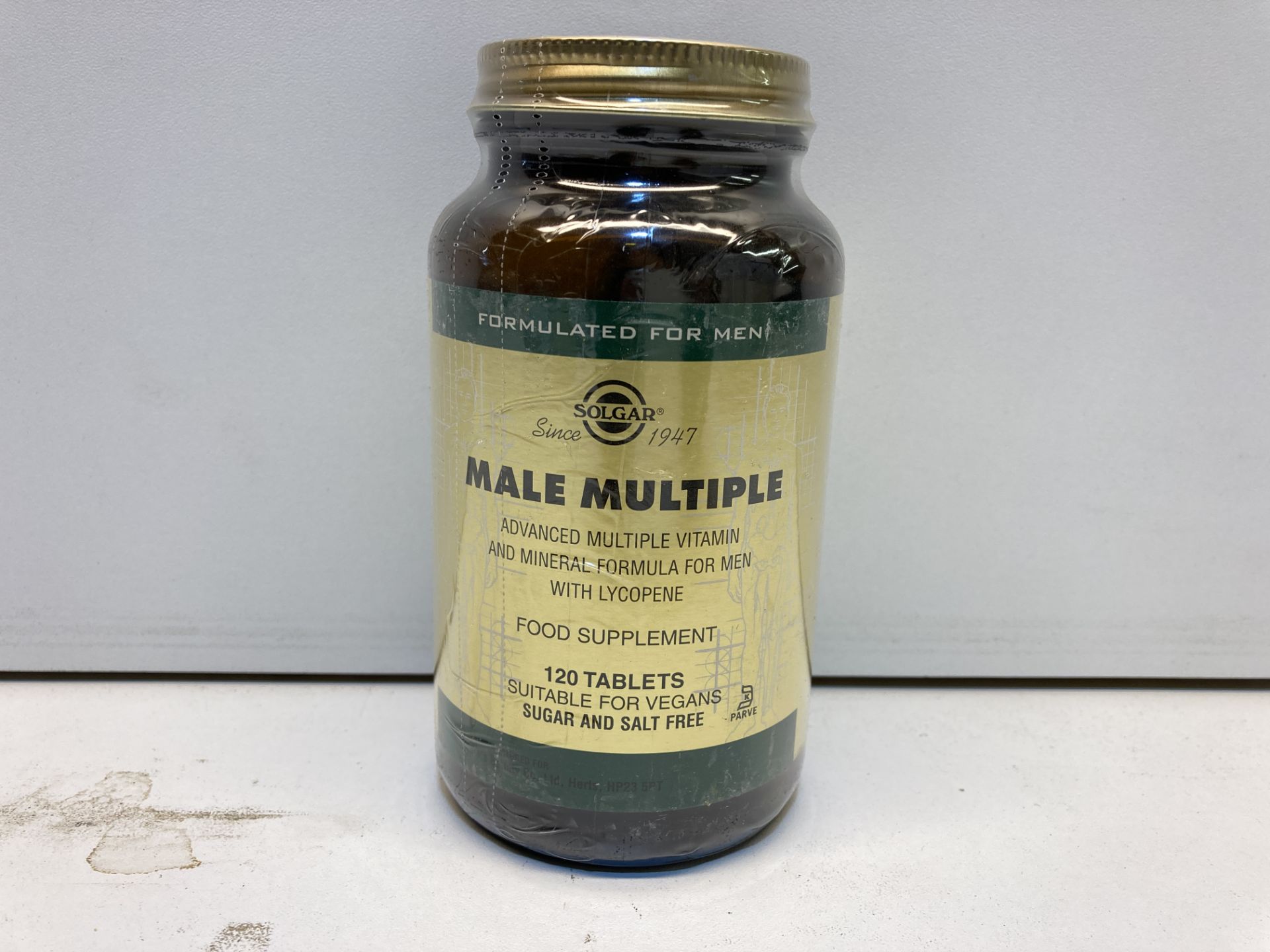 15 x Bottles of Male Multiple Food Supplement Tablets - Image 2 of 4