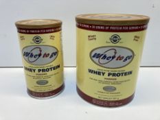 25 x Tubs of 'Whey To Go' Whey Protein Powder As Per Description | SURPASSED BEST BEFORE DATES