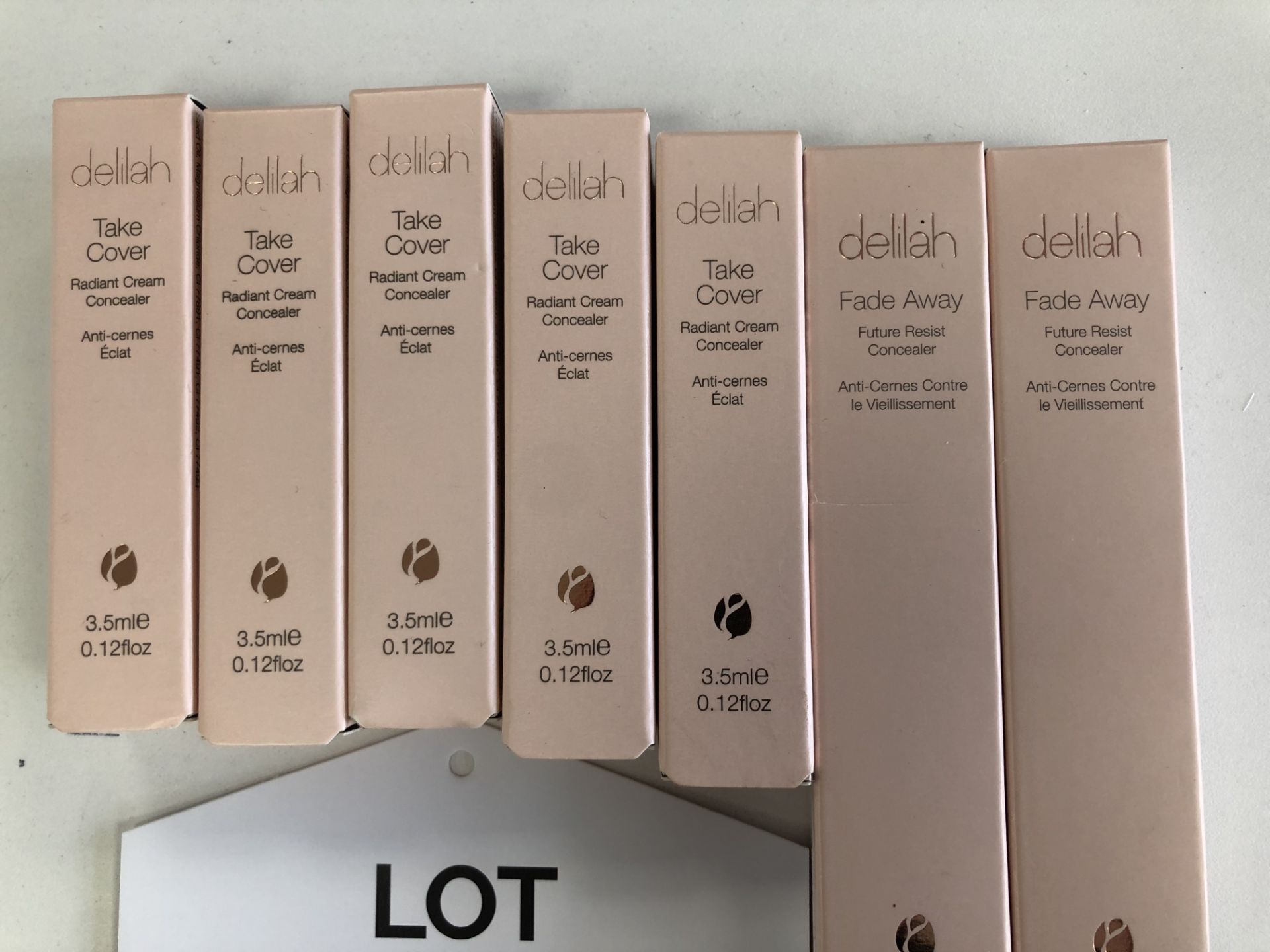 7 x Delilah Fade Away & Take Cover Concealers - Various Shades - RRP£162 - Image 3 of 4