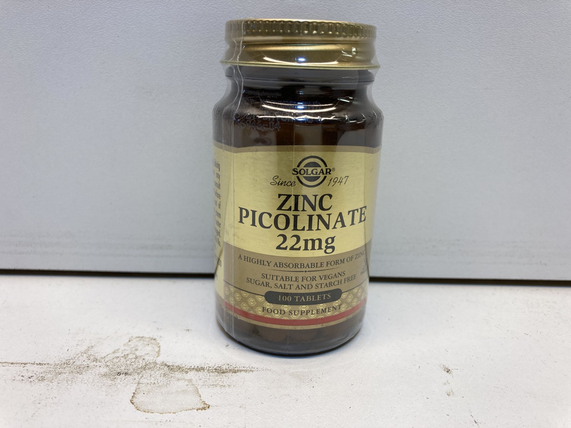 10 x Bottles of Zinc Picolinate 22mg Tablets | Total RRP £100 - Image 2 of 4