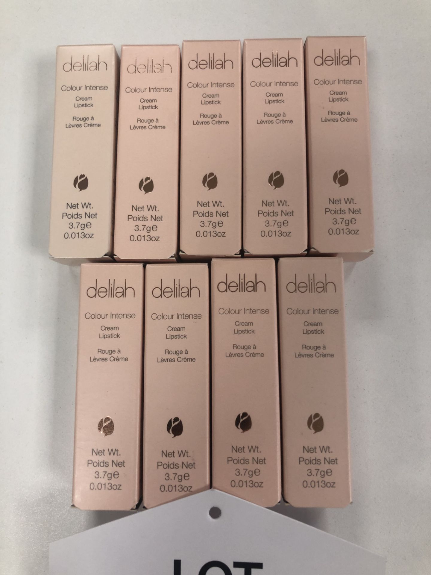 9 x Delilah Colour Intense Cream Lipstick 3.7g - Various Shades See Description - RRP£216